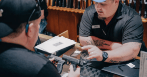 Frogbones Family Shooting Center is committed to serving you with a clean inclusive family friendly atmosphere where all are welcome to participate and enjoy safe firearms recreation and an approachable gun purchasing experience