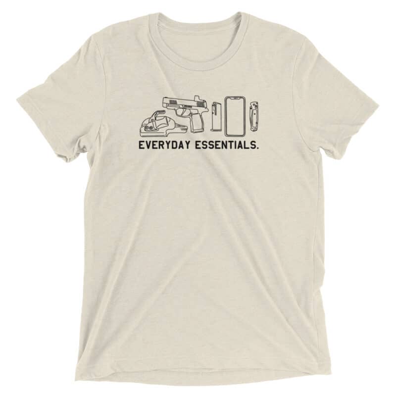 Everyday Essentials Tri-Blend T-Shirt Oatmeal