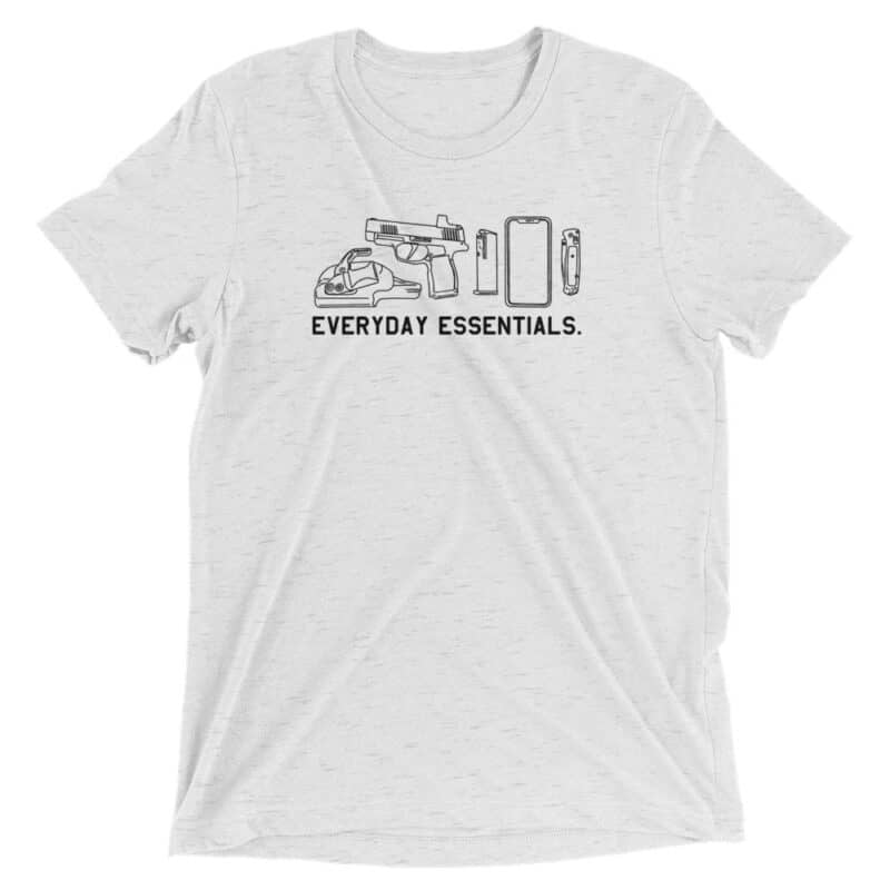 Everyday Essentials Tri-Blend T-Shirt White