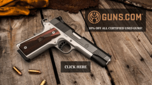Guns.com 10% Off All Certified Used Guns! Affiliate Banner